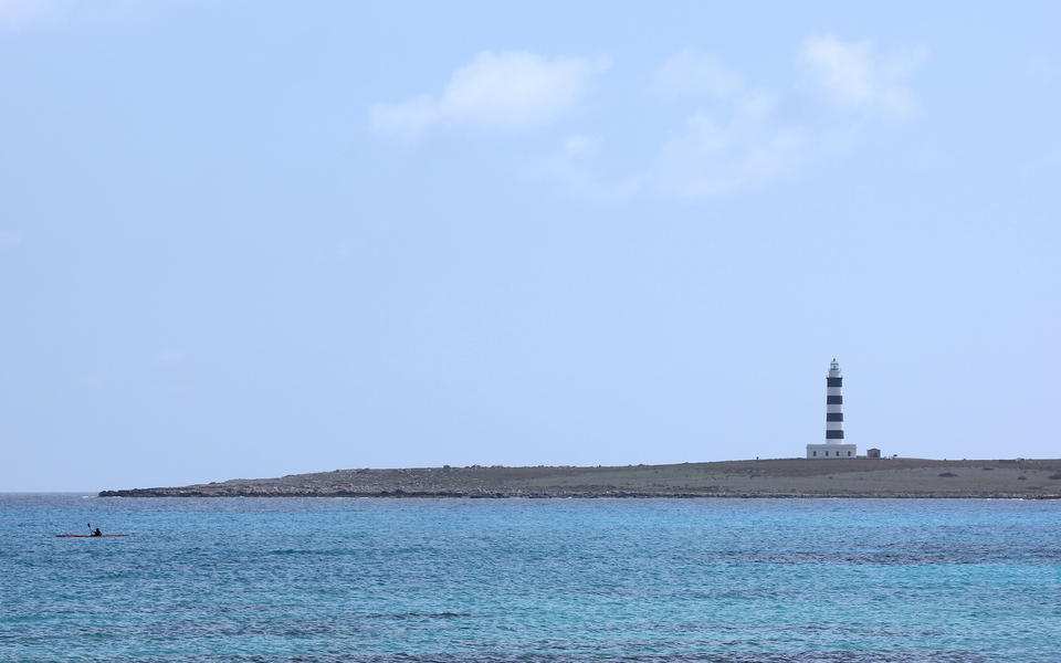 Vista desde playa Punta Prima